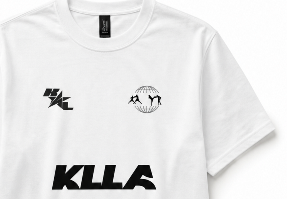 KLLA Origins Tee (white/Blk)