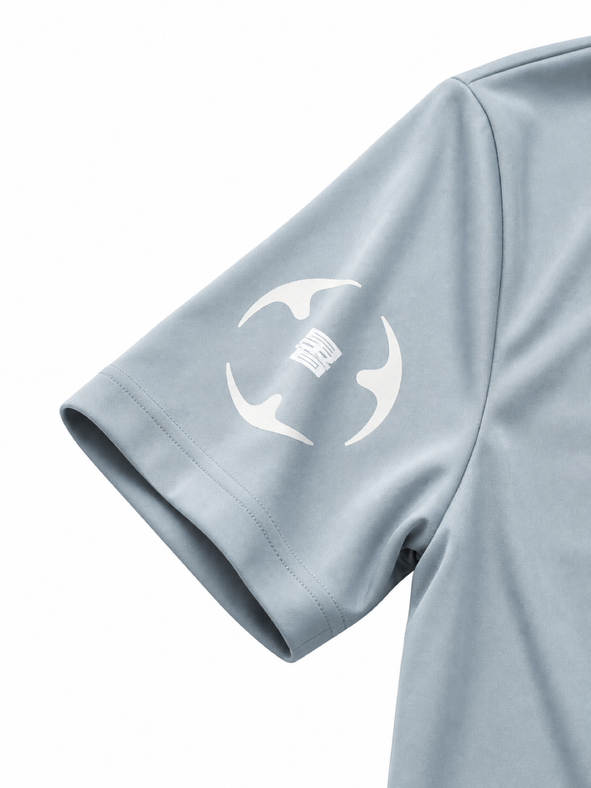 KLLA Origins Performance Tee – (Ice Blue/White)