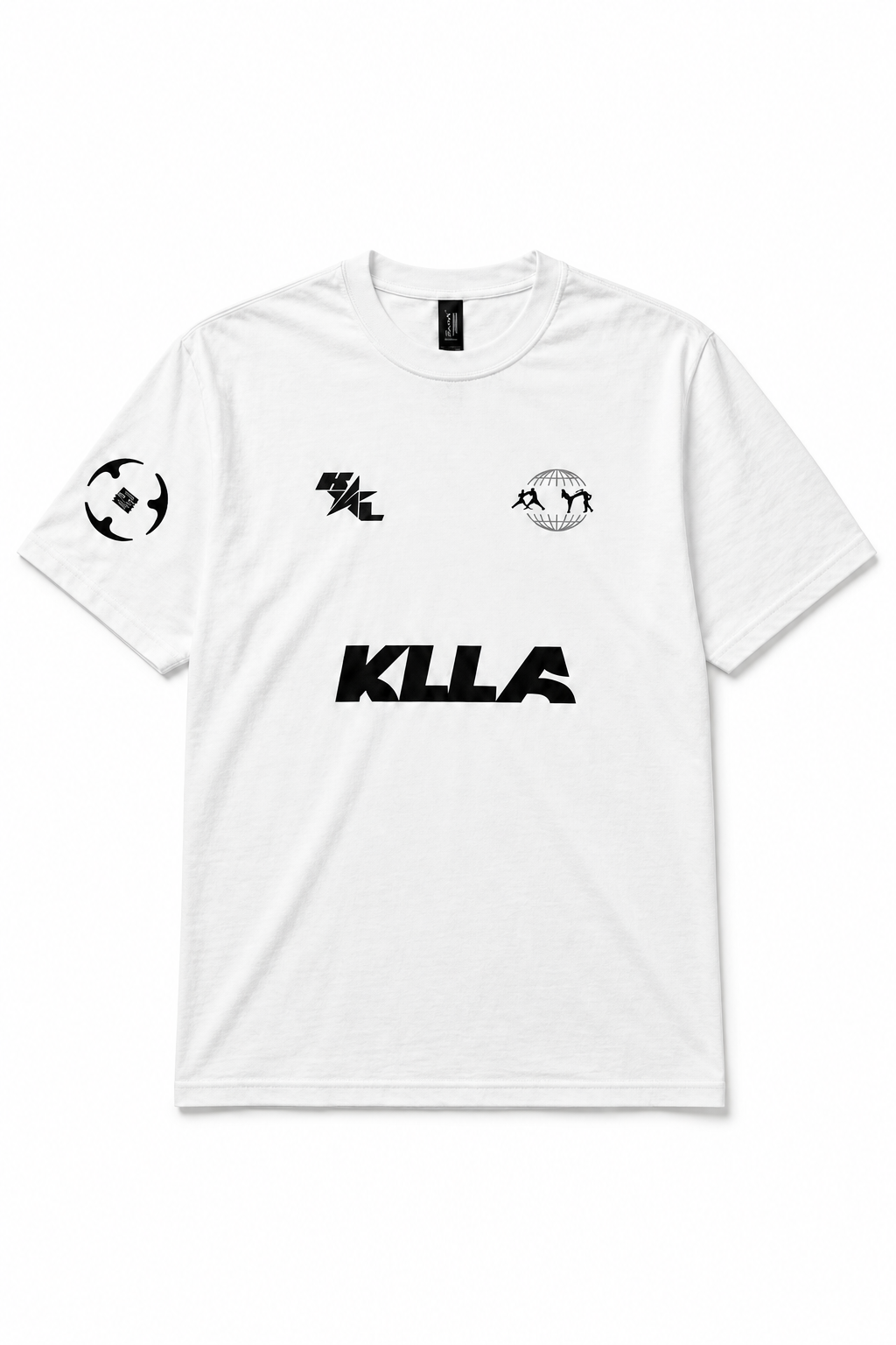 KLLA Origins Tee (white/Blk)